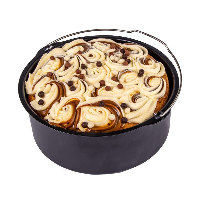 Round Non-Stick Airfryer Baking Pan, 20cm