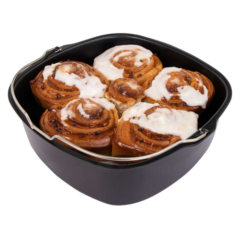Square Non-Stick Airfryer Baking Pan, 20cm