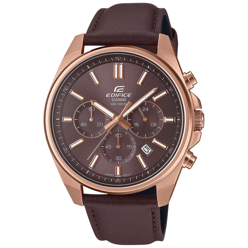Edifice Men's 100m Chronograph Wrist Watch, EFV-650CL-5AVUDF