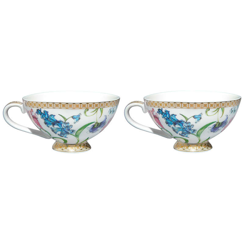 Mystique Demi Cup & Saucer, Set Of 2