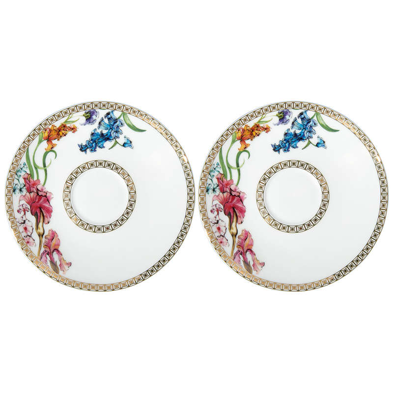 Mystique Demi Cup & Saucer, Set Of 2