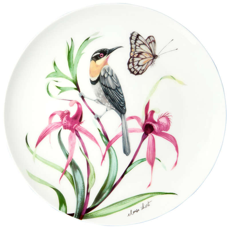 Eloise Short Lyric Coupe Plate, 20cm