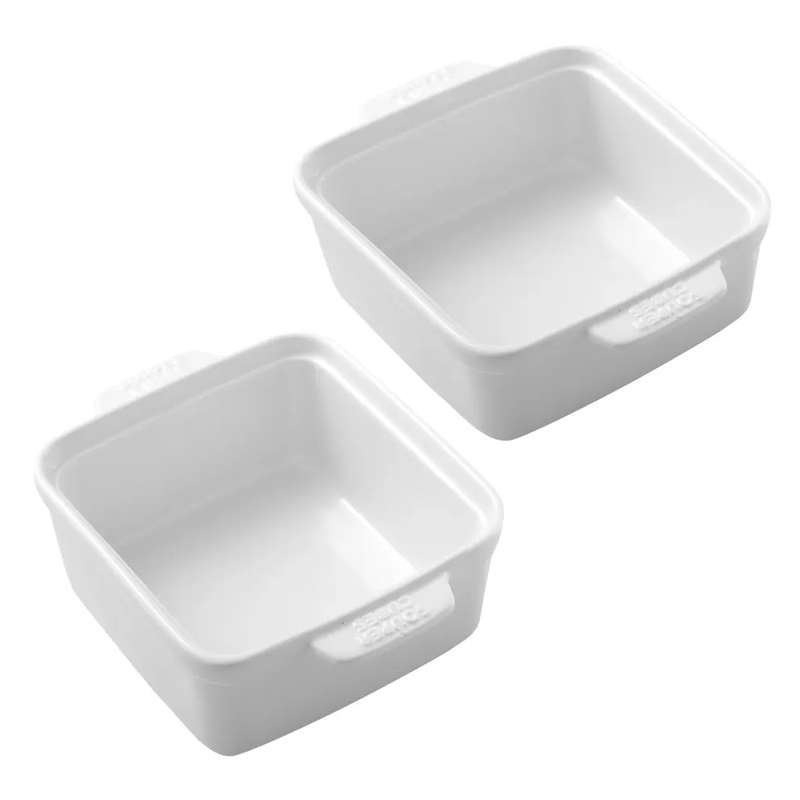 Stoneware Baking Dishes, Set of 2