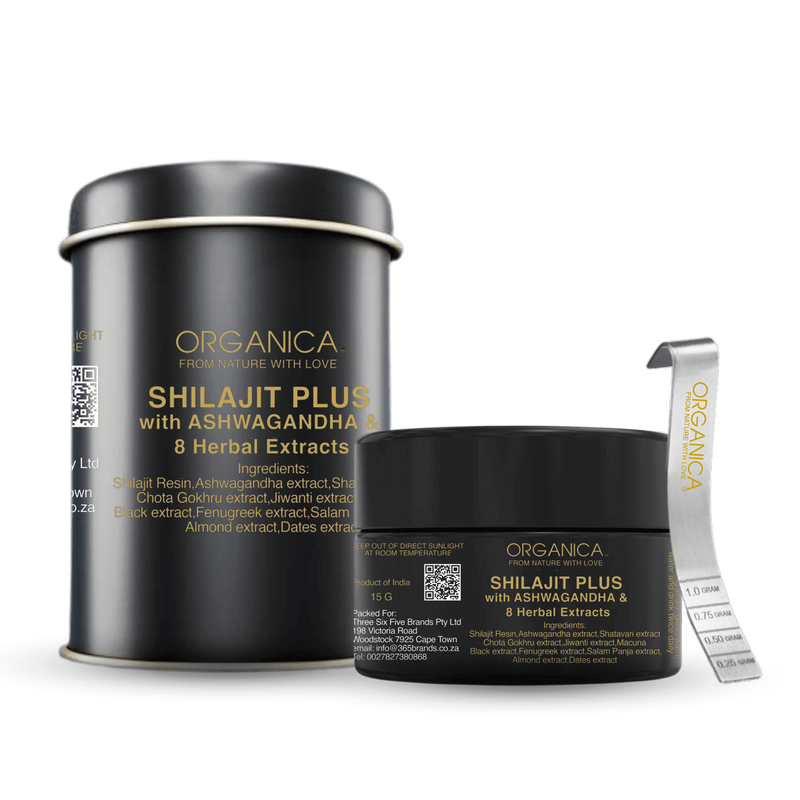 Shilajit Resin - and Shilajit Plus