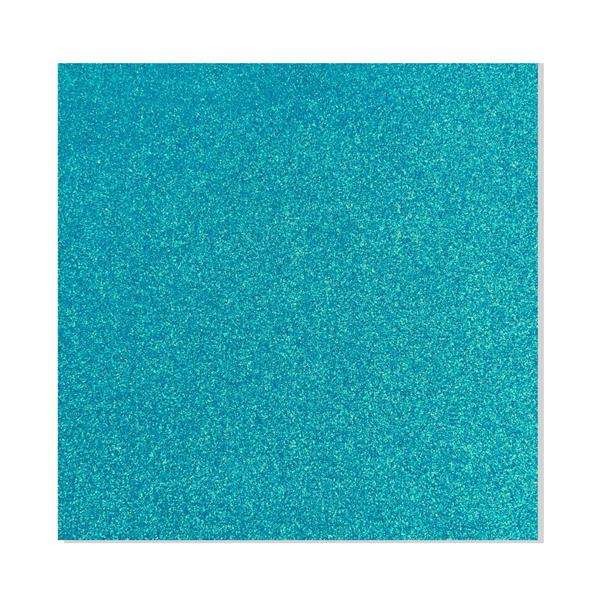 Blue Aqua- HTV - Glitter