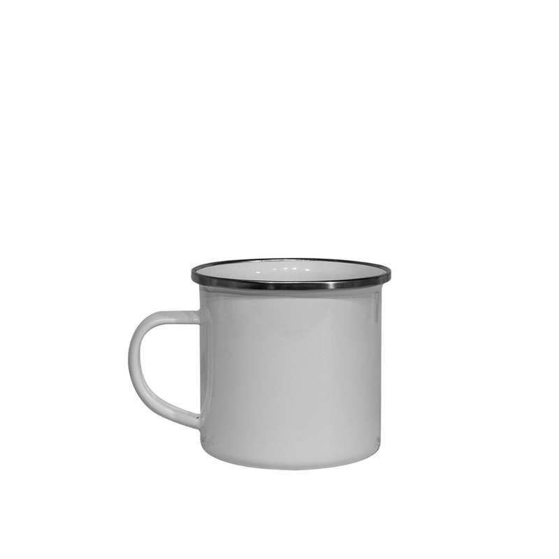 White Metal/Enamel Mug