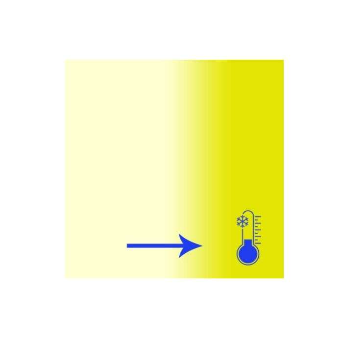 Kraft Sticker Vinyl - Cold Activatedl - Beige to Yellow