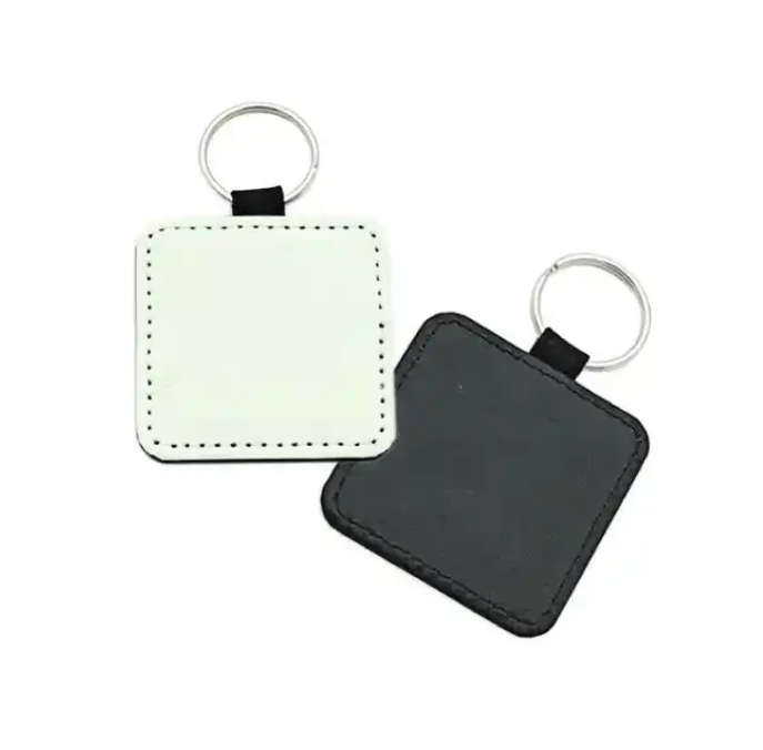 Look-a-Like Leather Keyring - 5cm * 5cm