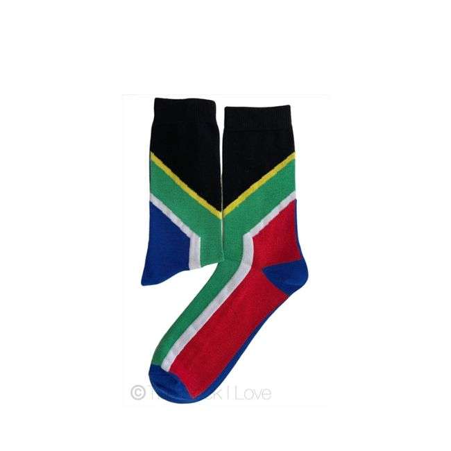 SA Flag Socks