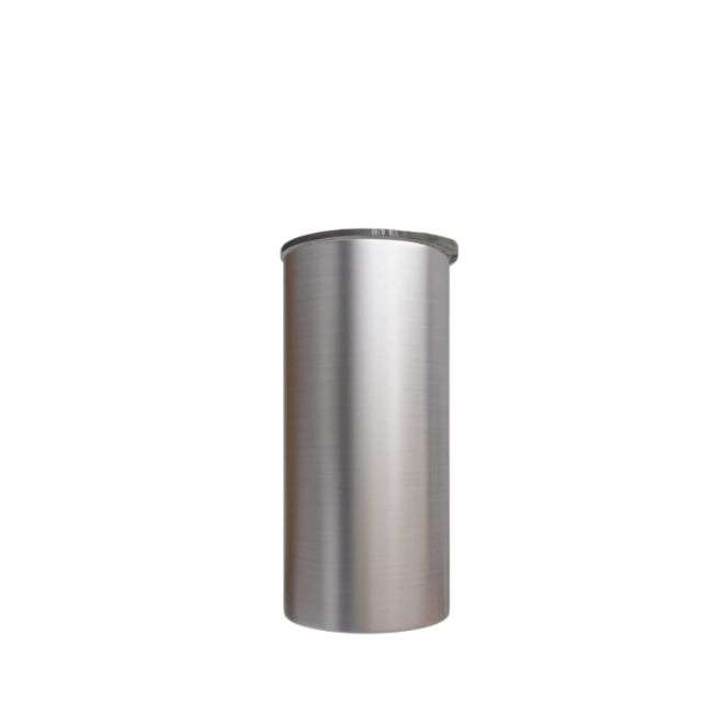 Skinny Tumbler Metal - Double wall 15oz - Silver