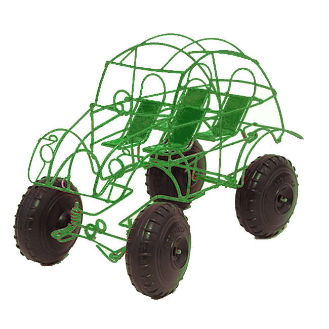 Draad Kar - Green Beetle