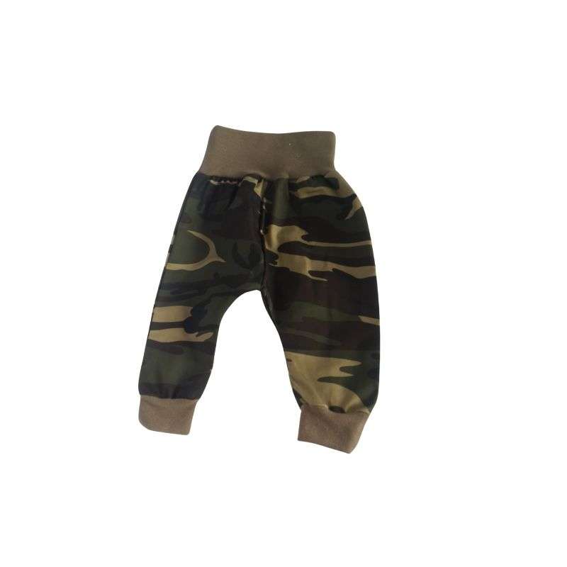 Baby Camo Cargo Pants Green