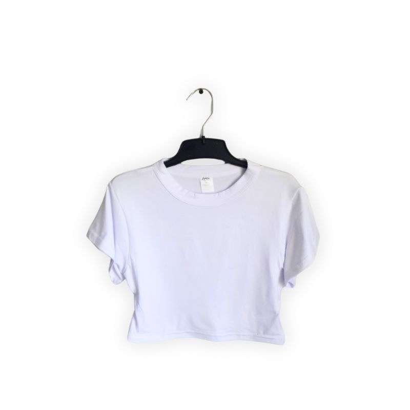 Crop Top - White - Sublimation