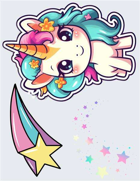 DTF Pre-Print - Unicorn 01