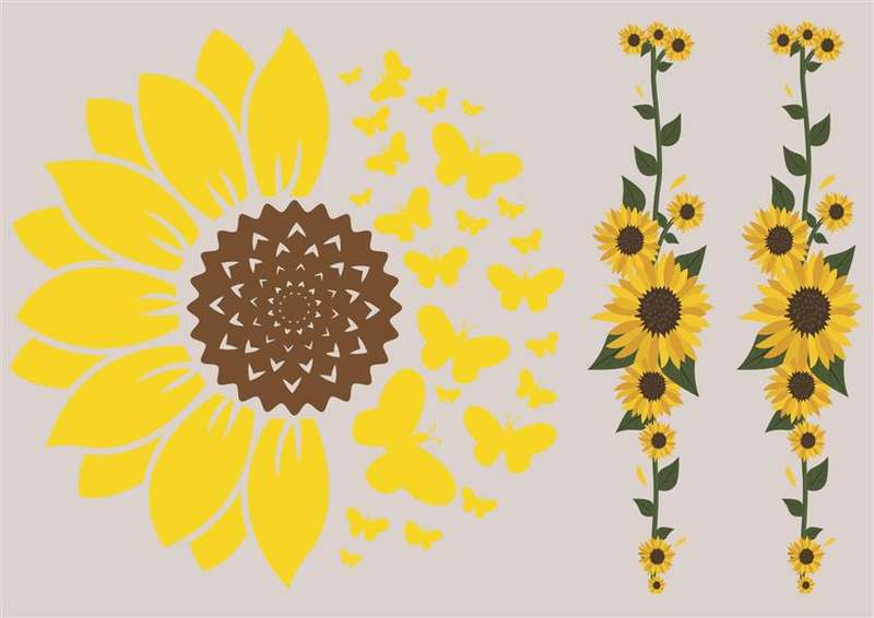 DTF Pre-Prints - Flower 06