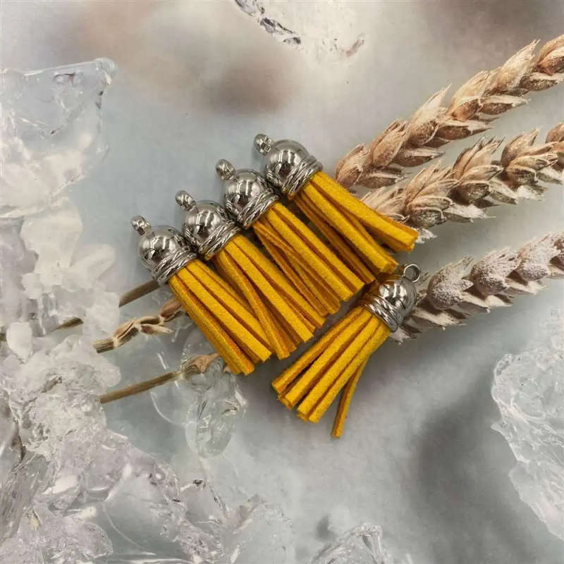 Leather Tassels - Pack of 10