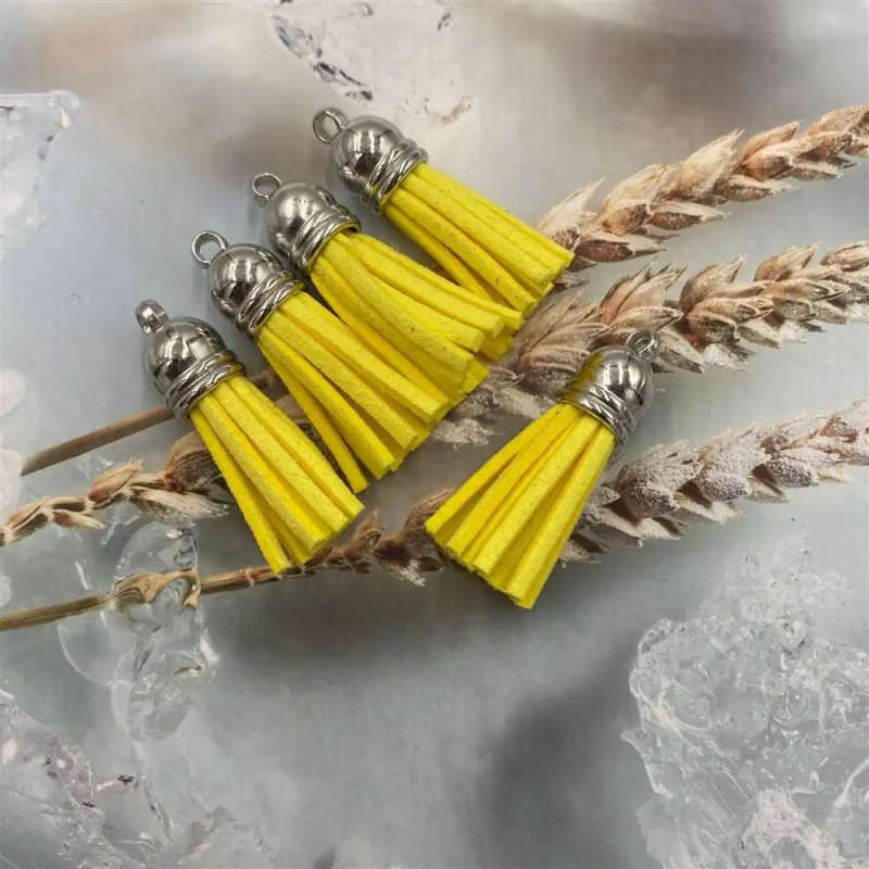 Leather Tassels - Pack of 10