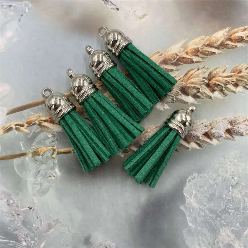 Leather Tassels - Pack of 10