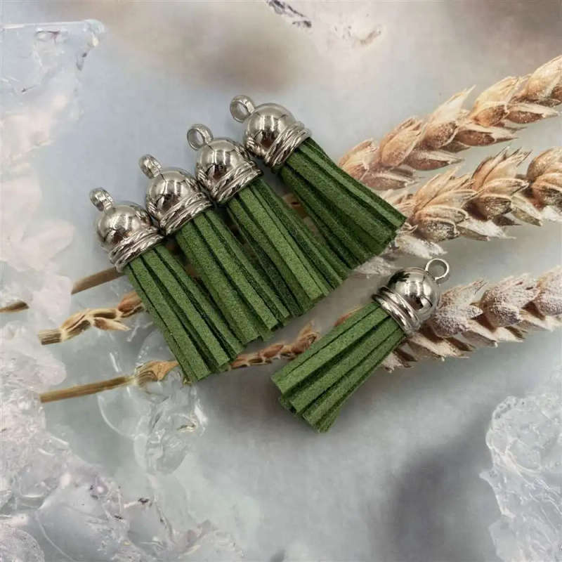 Leather Tassels - Pack of 10