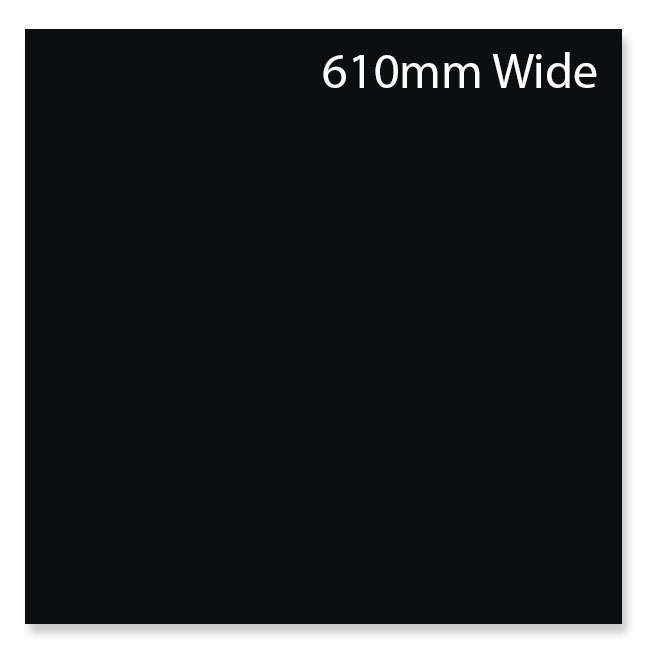 Oracal Glossy Sticker Vinyl 600mm Wide - Black