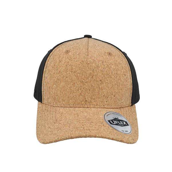 5 Panel Cap - Cork &amp; Black