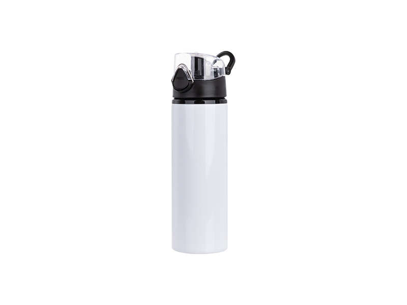 Aluminium Water Bottle With Pop Lid - 750ml