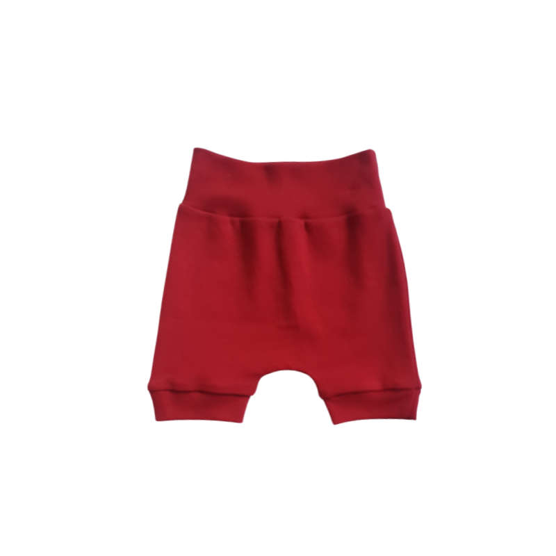 Baby Harem Pants Red short leg