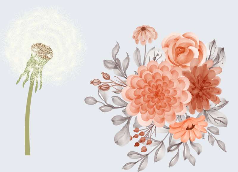 DTF Pre-Prints - Flower 04