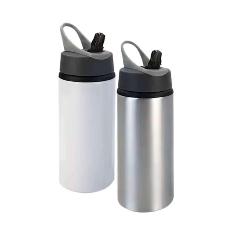 Aluminium Water Bottle With Carry Handle - 650ml