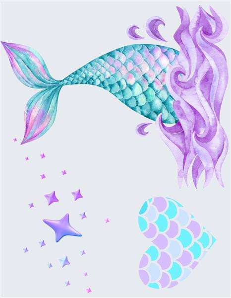 DTF Pre-Print - Mermaid 01