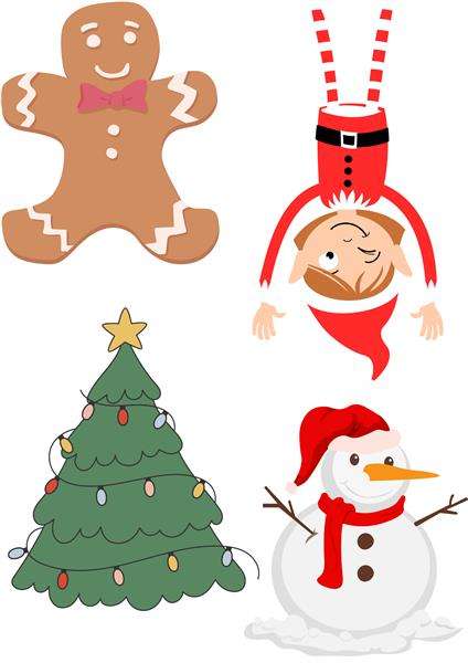 DTF Pre-Prints - Mixed Christmas 03