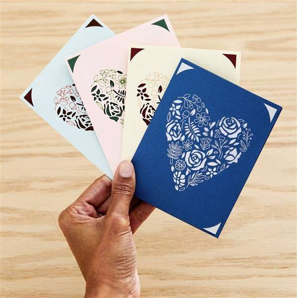 Cricut Insert Cards Rainbow R10 Card set Red, Blue, Green