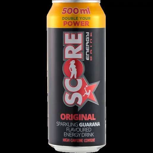 Score Energy Original Guarana 500ml Can