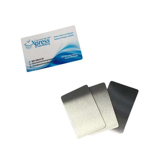 Sublimation Aluminium Business Cards