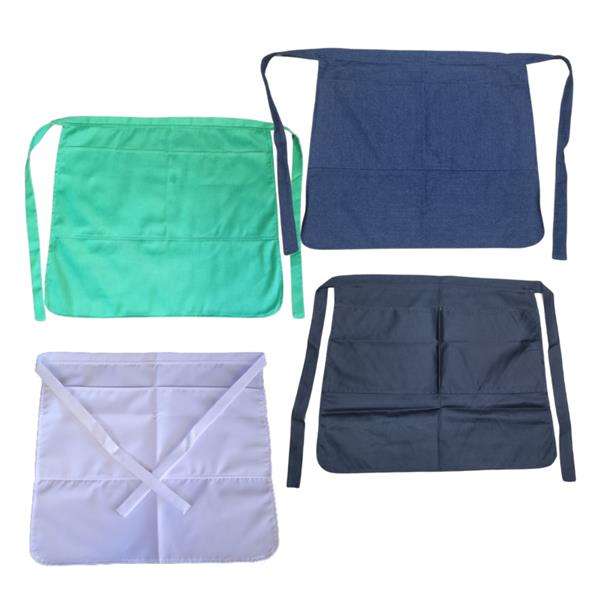 Bulk Adult Half Waiter Aprons