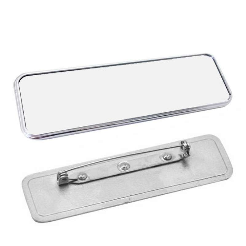 Sublimation Name Badge - Pin Type