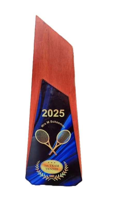Trophy - Wood &amp; Acrylic - Tall