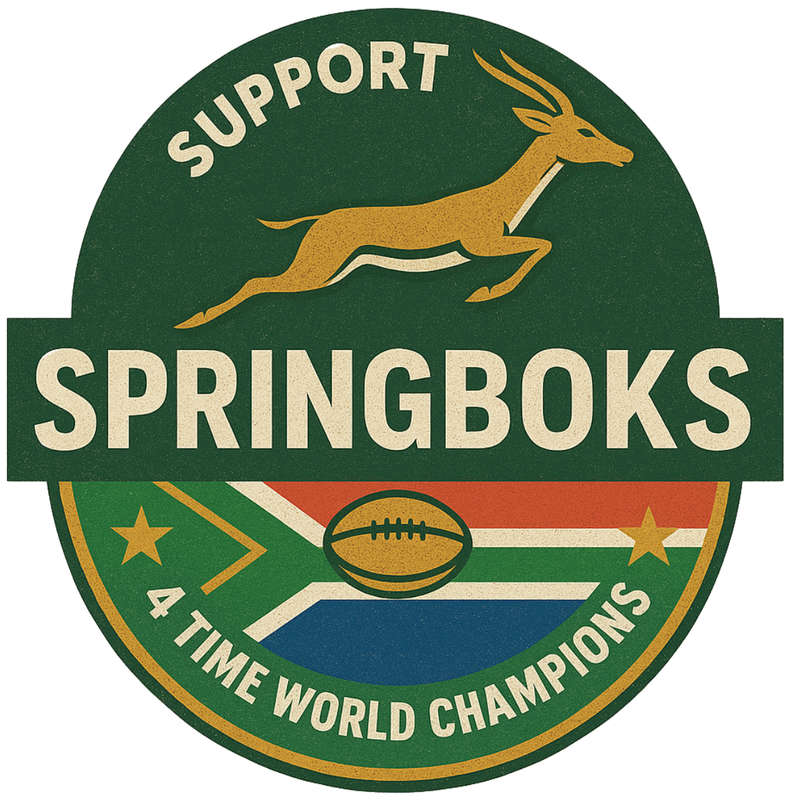 DTF Pre-Prints - Springbok Badge