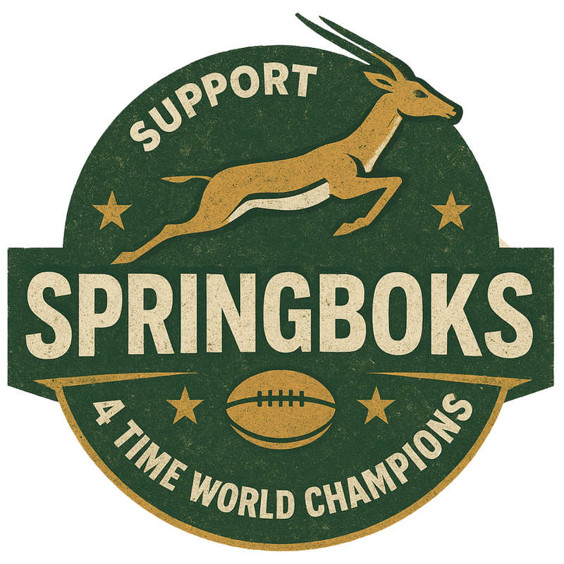 DTF Pre-Prints - Springbok Badge