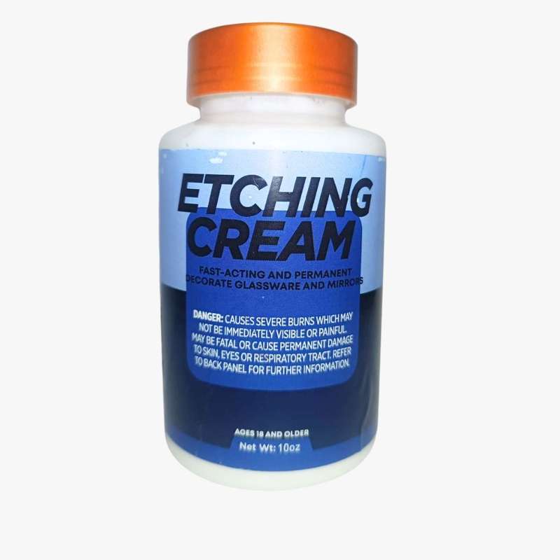 Glass Etching Cream for DIY Crafts &amp; Personalised Gifts