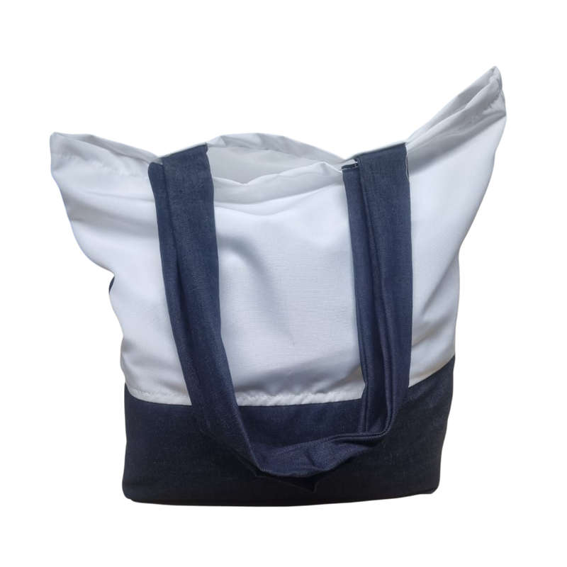 Tote Bag - Polyester - Two-Tone Carry All