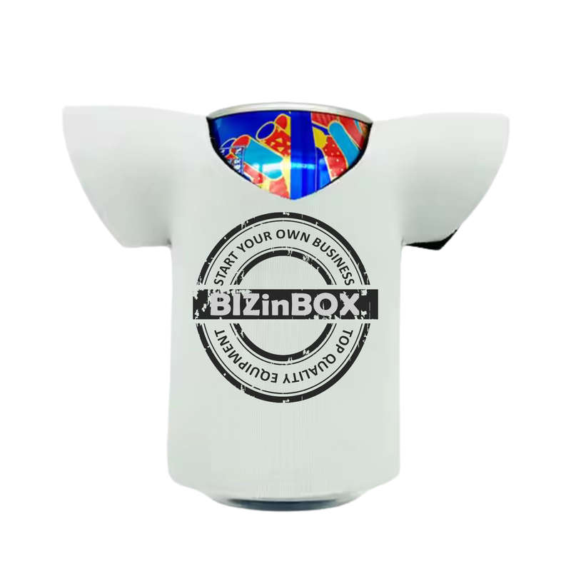 Bottle/Can Cooler - Neoprene - T-Shirt Style