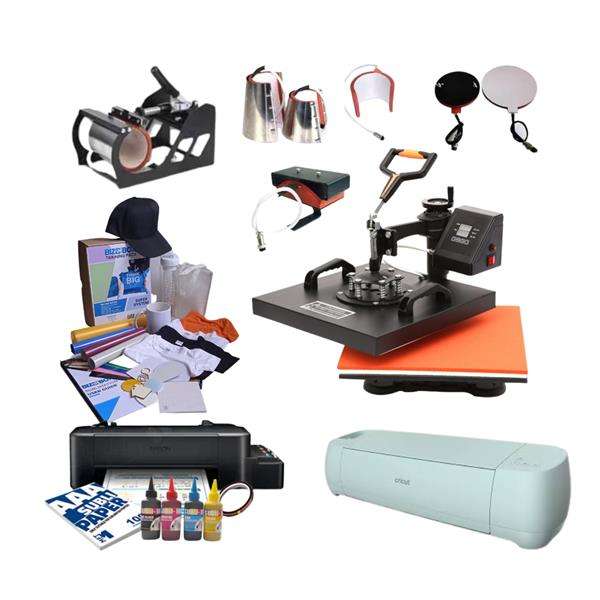 Super 8 Combo System - Cricut Explore 3 - Epson L121