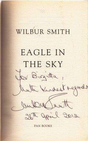 Eagle in the Sky (Signed) - Smith, Wilbur 0.45kg