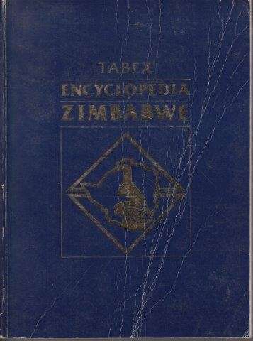 Tabex Encyclopedia Zimbabwe - Sayce, Katherine 1.90kg