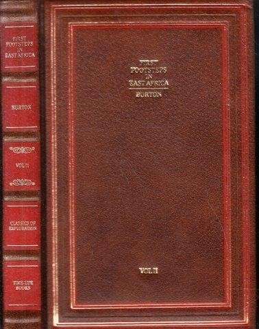 First Footsteps in East Africa Or, an Exploration of Harar (2 Vols) - Burton, Richard F. 0.60kg