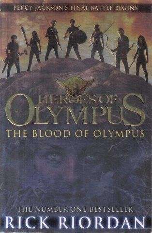 Percy Jackson Heroes of Olympus Book 5: The Blood of Olympus - Riordan, Rick 1kg