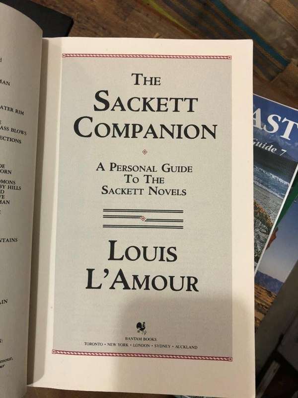 The Sackett Companion - The Facts Behind the Fiction - L'Amour, Louis 0.70kg