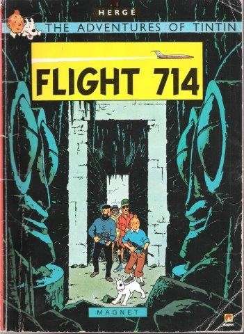 The Adventures Of Tintin: Flight 714 - Herge 0.50kg