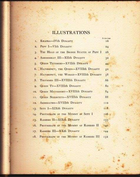 Kings and Queens of Ancient Egypt - Brunton, Winifred